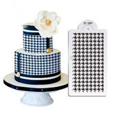 HOUNDSTOOTH STENCIL